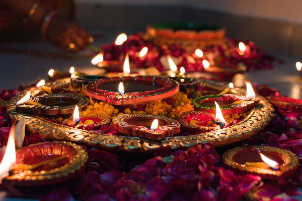 Dashain and Tihar: Nepal's Biggest Festivals, Explained Oil lamps and lights during Tihar, Nepal's festival of lights